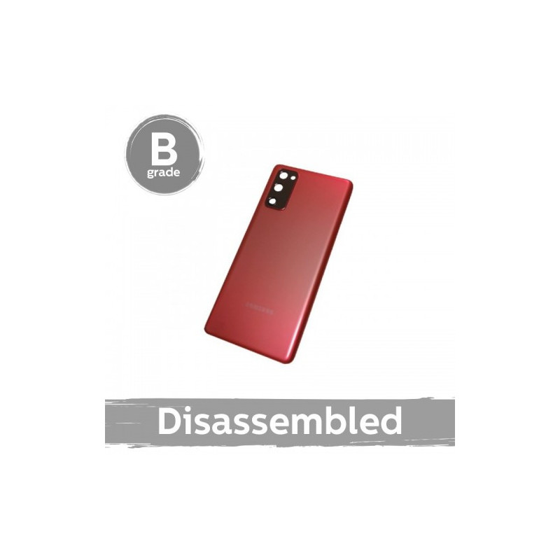 Galinis dangtelis skirtas Samsung G780 S20 FE / Cloud Red / su stikliukais 100% originalus (9 / 10 naudotas)