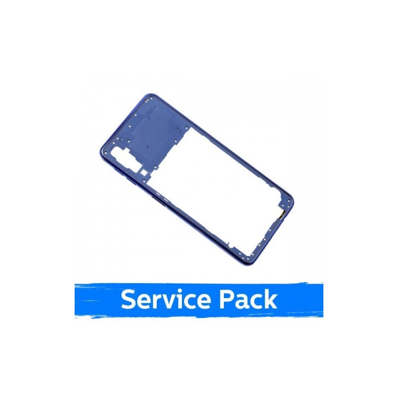 Rėmelis skirtas Samsung A750 2018 A7 rėmelis mėlynas originalus (Service Pack)