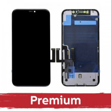 Screen for iPhone 11 black (INCELL with metal sheet / Premium) / *Removable IC* /