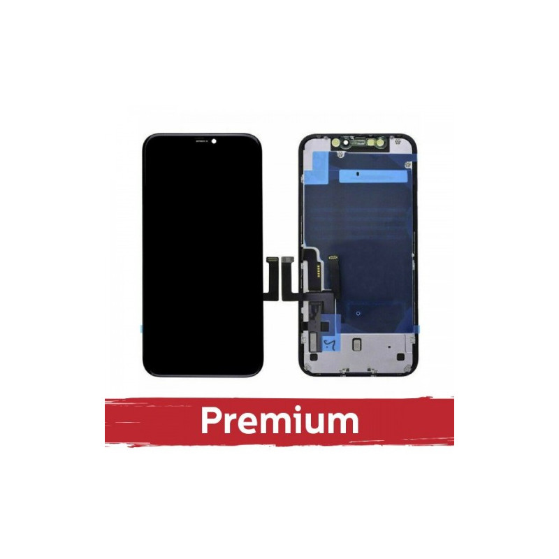 Screen for iPhone 11 black (INCELL with metal sheet / Premium) / *Removable IC* /