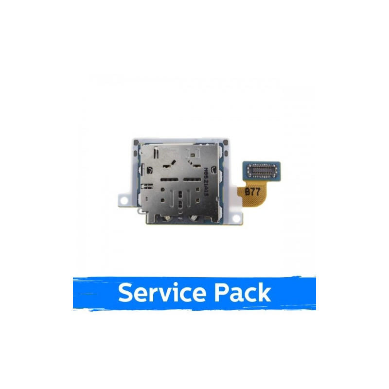 Lanksčioji jungtis skirta Samsung T835 / T830 Tab S4 SIM kontakto / plata (Service Pack)