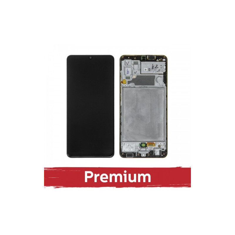 Screen for Samsung A325 A32 4G black with frame OEM