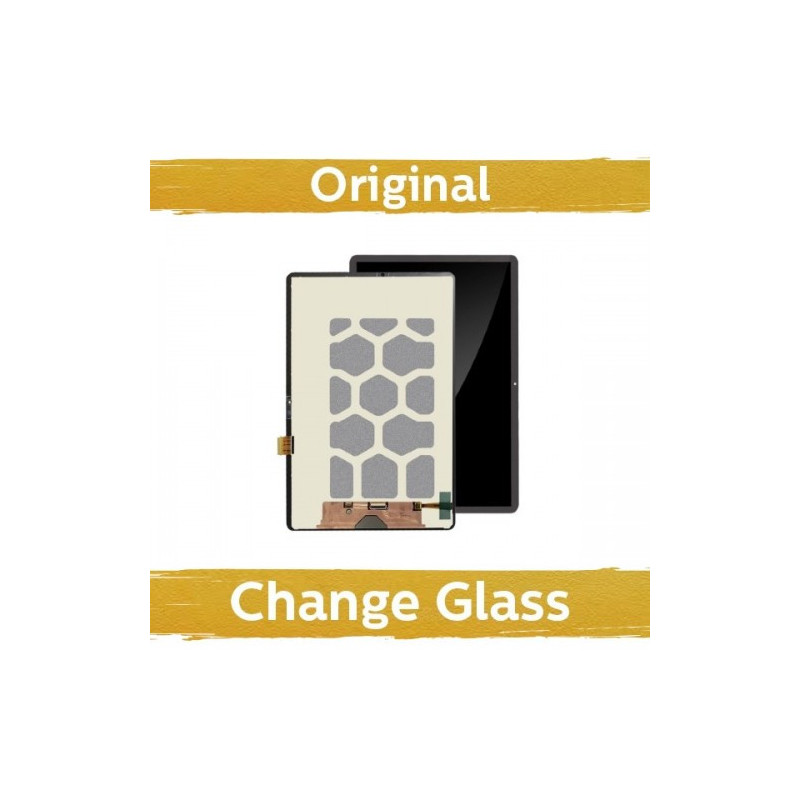Ekranas skirtas Samsung T733 / T736 Tab S7 FE juodas (Atnaujintas: China)