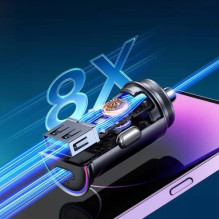 Car charger Joyroom 'JR-CCN04' black 60W (1xPD / 1xQC3.0)