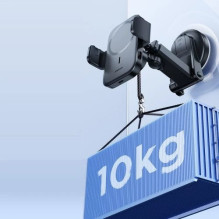 Automobilinis laikiklis Joyroom 'JR-ZS295' juodas (15W / Magsafe Compatible) (magnetinis / lipinamas)