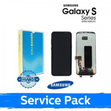 Screen for Samsung G950 S8 black (Service Pack) (NF version)