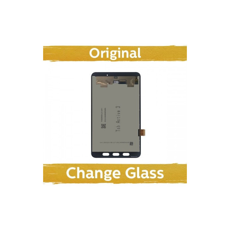 Ekranas skirtas Samsung T570 / T575 Tab Active 3 juodas (Atnaujintas: China)