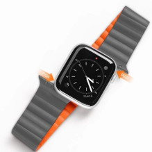 Dux Ducis 'Chain' bracelet for Apple Watch Ultra 49mm grey