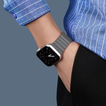Dux Ducis 'Chain' bracelet for Apple Watch Ultra 49mm grey