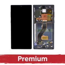 Ekranas skirtas Samsung N975 Note 10 Plus su rėmeliu / Aura Glow / OEM