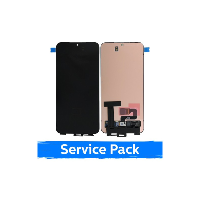 Ekranas skirtas Samsung S916 S23 Plus juodas (Service Pack) (NF version)