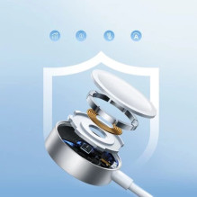 Wireless charger Joyroom 'S-IW007' white 120cm with extension 3in1 (for Apple Watch)