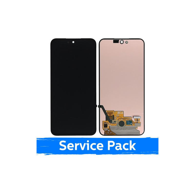 Ekranas skirtas Samsung A546 A54 5G juodas (Service Pack) (NF version)