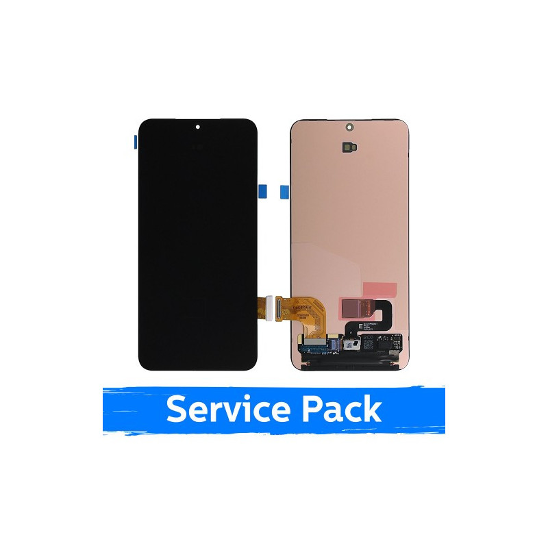 Ekranas skirtas Samsung S921 S24 juodas (Service Pack) (NF version)