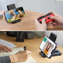 Wireless charger Joyroom 'JR-WQS02 4in1' black (for iPhone / Apple Watch / Airpods)