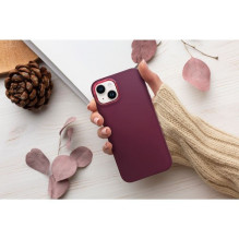 Case 'Frame' for Samsung A556 A55 5G red wine