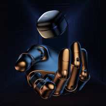 Wireless headset Joyroom 'MG-C05' black (Waterproof IP54)