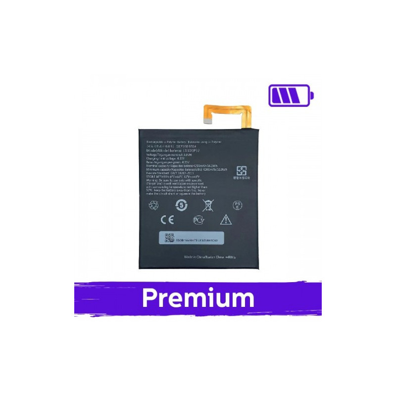 Akumuliatorius skirtas Lenovo Tab 2 A8-50 (TB3-850M) / L13D1P32 (OEM)