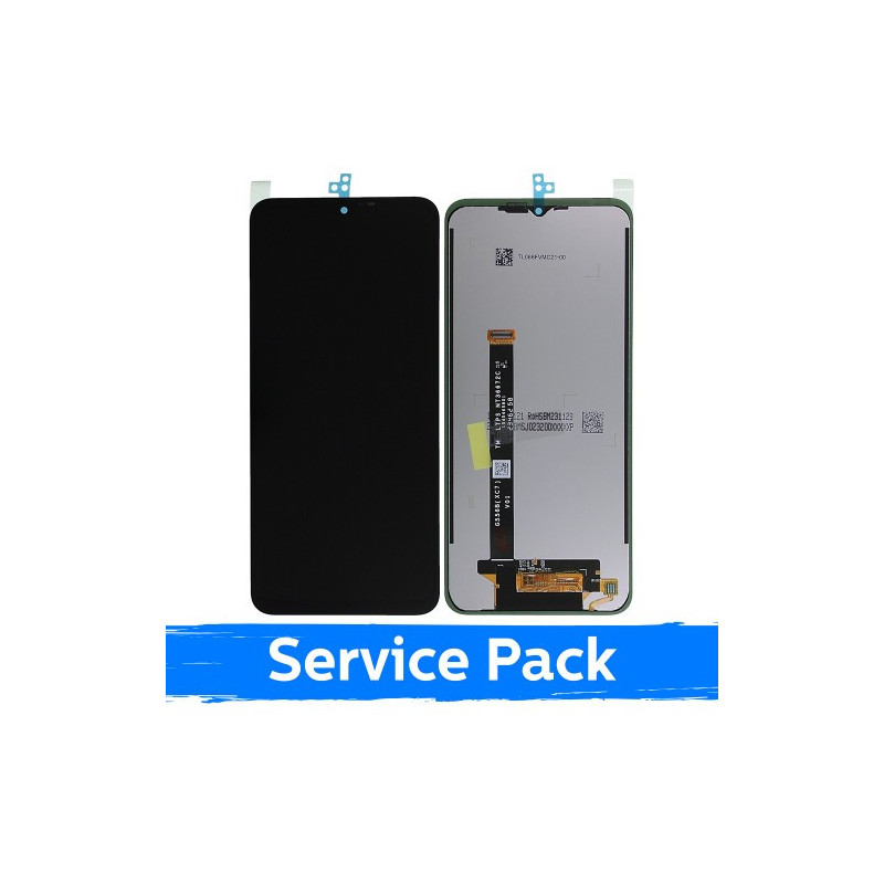 Ekranas skirtas Samsung G556 Xcover 7 juodas (Service Pack)