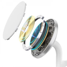 Wireless charger Choetech 'T585-F 3in1' white 15W (for iPhone / Apple Watch / Airpods)