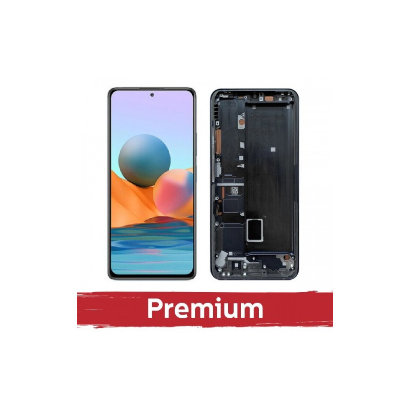 Ekranas skirtas Xiaomi Mi Note 10 (Note 10 Pro / Note 10 Lite (2020) su rėmeliu / Glacier White / OEM