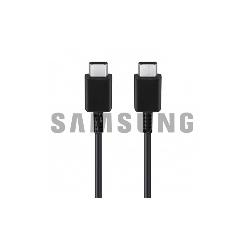 USB Kabelis Samsung EP-DA705BBE juodas 100cm 'Type-C / Type-C' 25W / 100% Genuine /