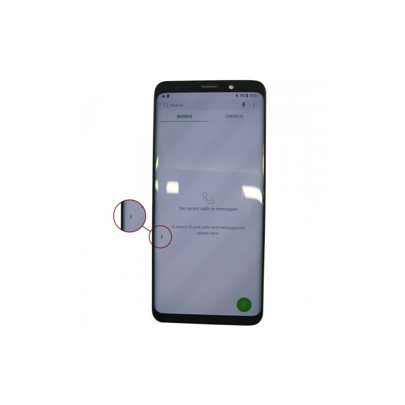 Ekranas skirtas Samsung G960 S9 juodas (Atnaujintas: Telemax) (defektuotas 211)