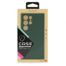 Dėklas 'TM Pure Silicone' skirtas Samsung S916 S23 Plus / Dark Green / (Blister)