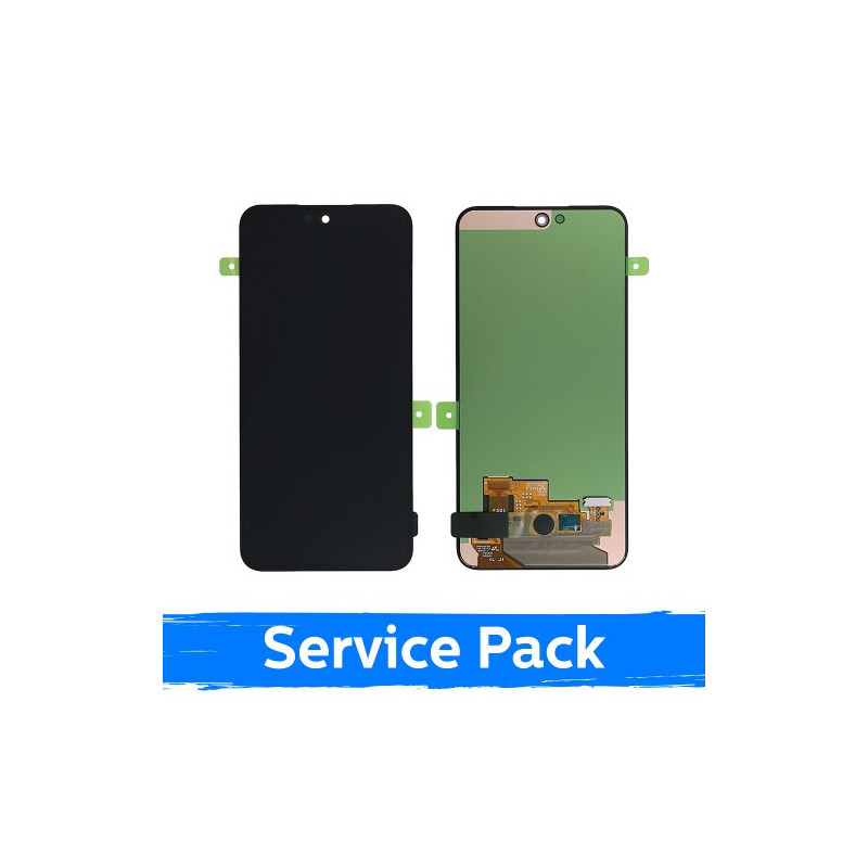 Ekranas skirtas Samsung A356 A35 5G juodas (Service Pack)(NF version)