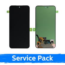 Ekranas skirtas Samsung S711 S23 FE juodas (Service Pack) (NF version)