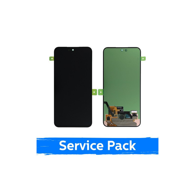 Ekranas skirtas Samsung S711 S23 FE juodas (Service Pack) (NF version)