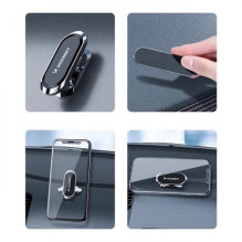 Car holder Wozinsky 'WMH-06' silver (magnetic / adhesive) Car holder Wozinsky 'WMH-06' silver (magnetic / adhesive)