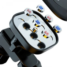 Car holder Dudao 'F6Pro' black (magnetic / for grill)