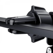 Automobilinis laikiklis Dudao 'F6Pro' juodas (magnetinis / grotelėms)