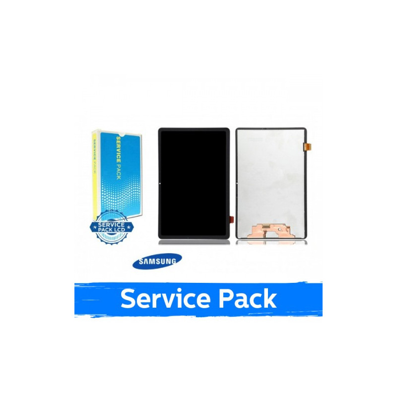 Ekranas skirtas Samsung T870 / T875 Tab S7 2021 juodas (Service Pack)