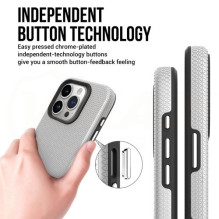 Case 'Vmax Triangle' for Samsung S921 S24 silver