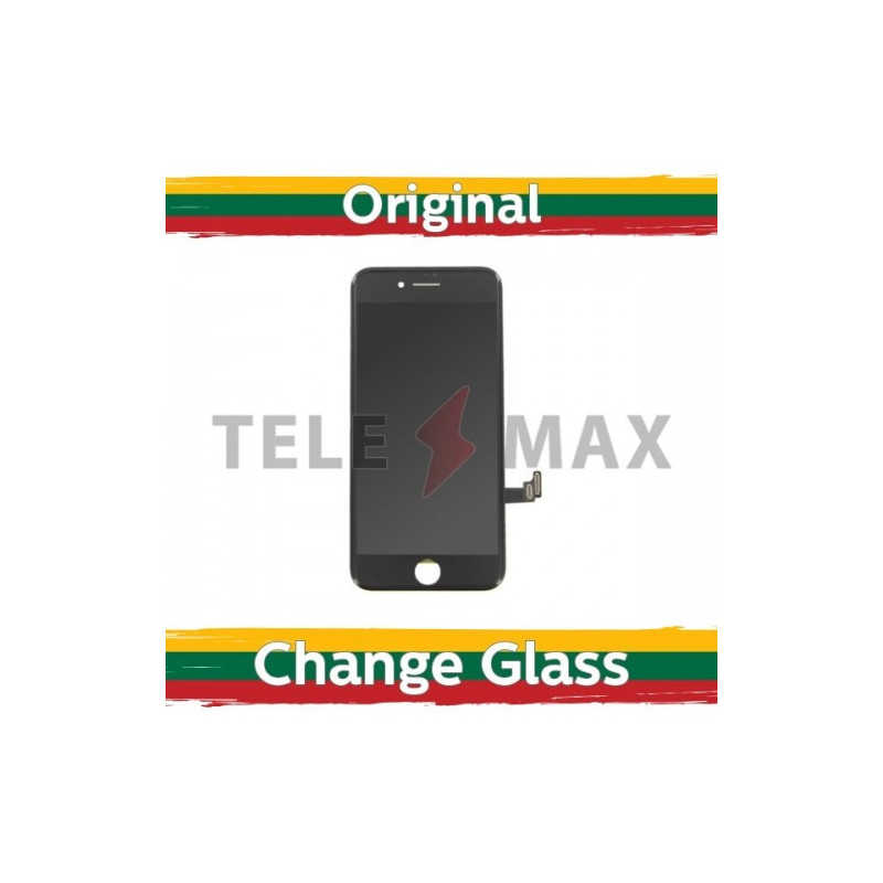 Screen for iPhone 8 (SE2 2020 / SE3 2022) black (Updated: Telemax)