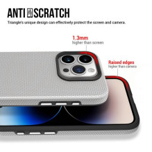 Case 'Vmax Triangle' for Samsung S921 S24 silver