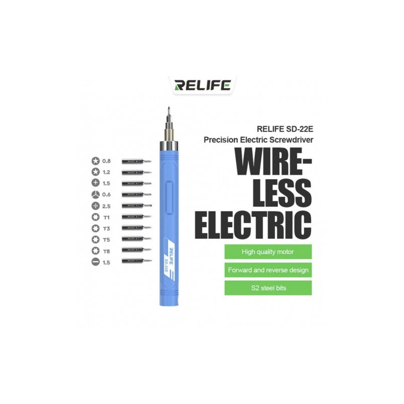 Rechargeable cordless screwdriver/kit 'SD-22E'