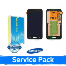 Ekranas skirtas Samsung J120 2016 J1 baltas (Service Pack)