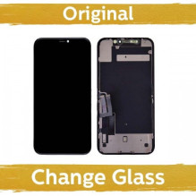 Screen for iPhone 11 black (+ metal sheet) (Updated: China)