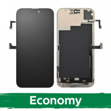Screen for iPhone 15 Pro Max black (INCELL / Economy) / *Removable IC* /
