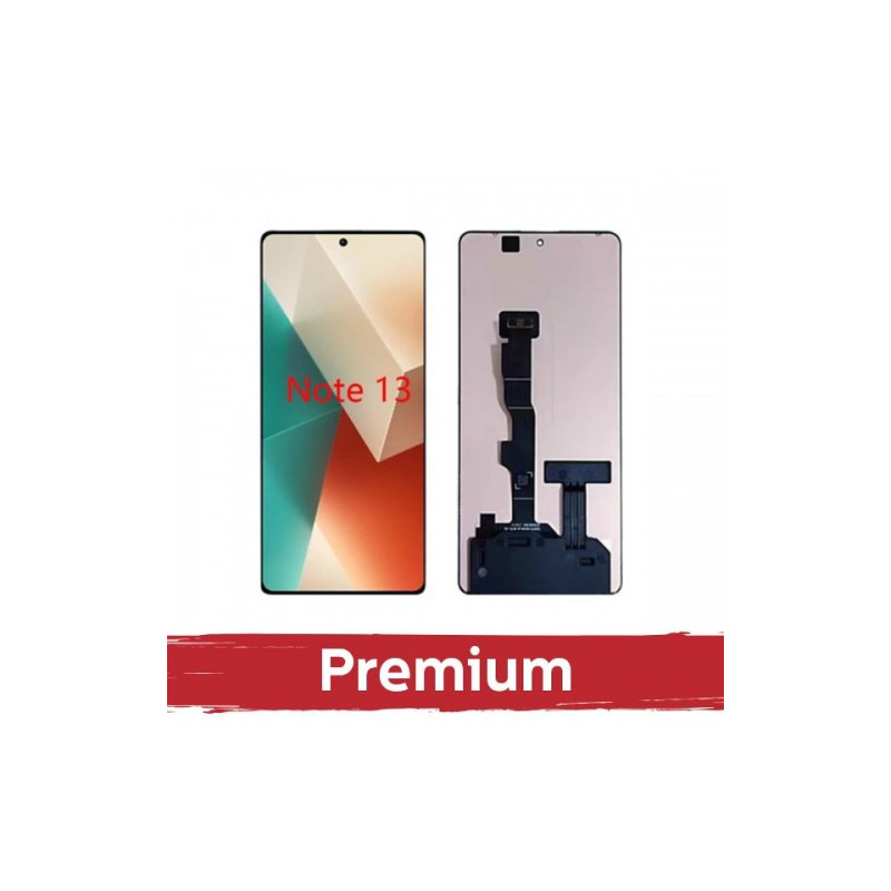 Ekranas skirtas Xiaomi Redmi Note 13 4G / Note 14 5G / Poco M7 Pro 5G juodas OEM