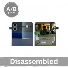 Screen for Samsung F721 Z Flip4 (OUTER) with frame / Blue / (9 / 10 used)