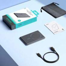 Išorinė baterija Joyroom 'JR-PBM08' pilka 5000mAh (Wireless Charge 15W / PD 20W)