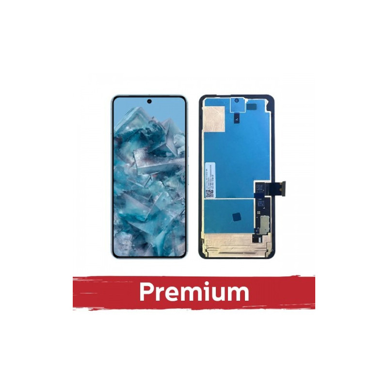 Ekranas skirtas Google Pixel 8 Pro juodas su rėmeliu OEM