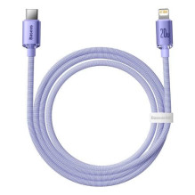 USB Cable Baseus 'CAJY000205' purple 'Type-C / Lightning' 200cm (up to 20W)