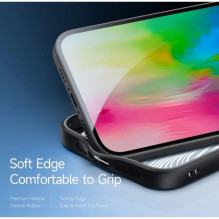 Dėklas Dux Ducis 'Aimo Mag Stand' skirtas Apple iPhone 16 Plus juodas