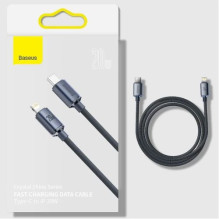 USB Cable Baseus 'CAJY000205' purple 'Type-C / Lightning' 200cm (up to 20W)