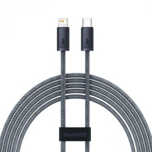 USB Cable Baseus 'CALD000116' gray 'Type-C / Lightning' 200cm (up to 20W)